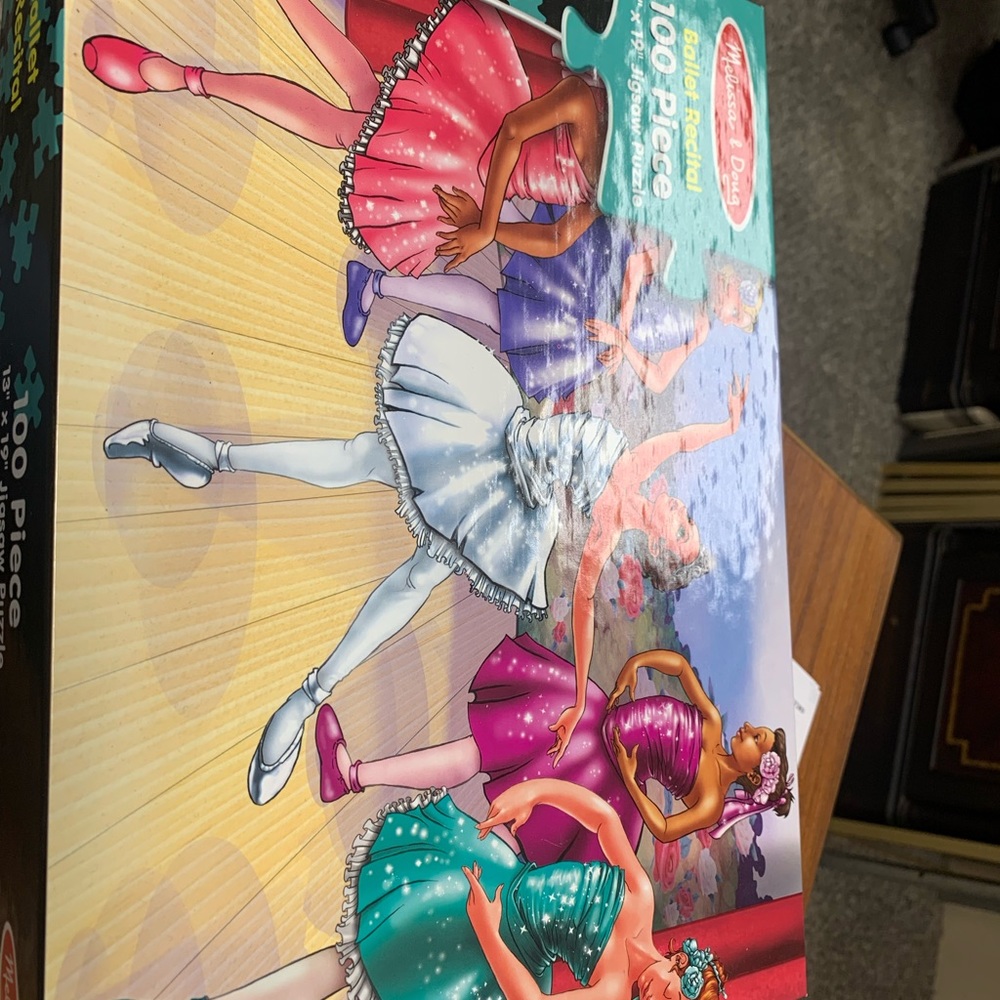 jigsaw puzzles, 300 pieces, and 100 pieces.